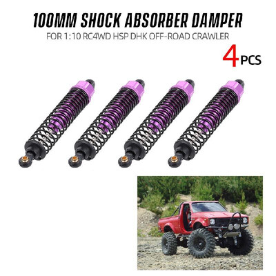 4pcs Shock Absorber Damper 100mm RC Car Parts for 110 RC4WD HSP DHK RC Car Off-road Crawler
4pcs Shock Absorber Damper 100mm RC Car Parts for 110 RC4WD HSP DHK RC Car Off-road Crawler