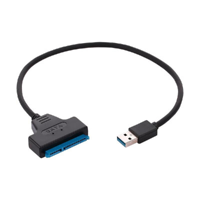USB30 to SATA Adapter 25 Inch Hard Drive SSD Cable Converter USB30 to SATA 22 Pin Fast Speed
USB30 to SATA Adapter 25 Inch Hard Drive SSD Cable Converter USB30 to SATA 22 Pin Fast Speed