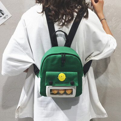 Ins wind bag female Korean version of high school students pack cute canvas backpack 2019 new wild girl backpack
Ins wind bag female Korean version of high school students pack cute canvas backpack 2019 new wild girl backpack