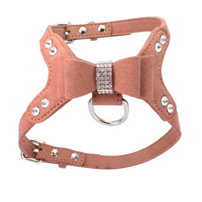 Soft Suede Leather Dog Harness Rhinestone Pet Vest Velvet & Leather Leash Collar Harnesses For Small Medium Dogs Pet Products
Soft Suede Leather Dog Harness Rhinestone Pet Vest Velvet & Leather Leash Collar Harnesses For Small Medium Dogs Pet Products