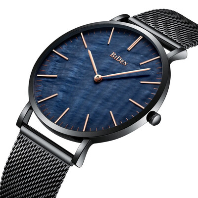 Biden Biden mens ultra-thin mesh belt waterproof fashion watch foreign trade explosion watch
Biden Biden mens ultra-thin mesh belt waterproof fashion watch foreign trade explosion watch
