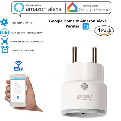 〖Follure〗Smart Mini WiFi Plug Outlet Switch work with Echo Alexa Google Home Remote EU
〖Follure〗Smart Mini WiFi Plug Outlet Switch work with Echo Alexa Google Home Remote EU