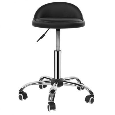 Greensen Adjustable Salon Stool Hydraulic Saddle Rolling Chair Lift