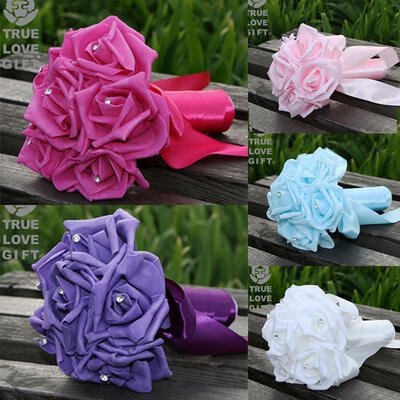 Hot Sale Wedding Bouquet Bridal Bridesmaid Aartificial Rose Flower Ribbon Pearl Hand Made
Hot Sale Wedding Bouquet Bridal Bridesmaid Aartificial Rose Flower Ribbon Pearl Hand Made