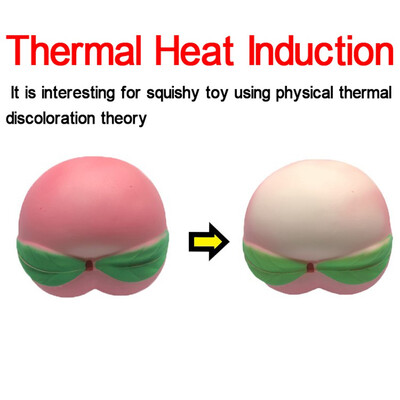 Siaonvr Thermal Heat Induction Squishies Honey Peach Rising Scented Reliever Stress Toy
Siaonvr Thermal Heat Induction Squishies Honey Peach Rising Scented Reliever Stress Toy