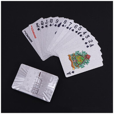 Creative Individuality Colorfast Environmental PVC Plastic Waterproof Table Games Playing Cards Poker
Creative Individuality Colorfast Environmental PVC Plastic Waterproof Table Games Playing Cards Poker