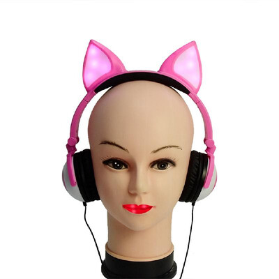 LX-X109 Foldable Fox Ear Headphones Flashing LED Lights for PC Laptop 35mm AUX Over-ear Headset Adjustable Headband Kids Earphone
LX-X109 Foldable Fox Ear Headphones Flashing LED Lights for PC Laptop 35mm AUX Over-ear Headset Adjustable Headband Kids Earphone
