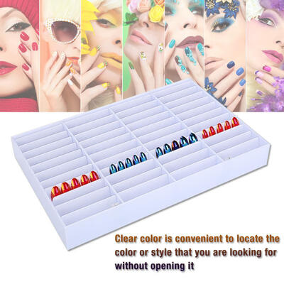 Greensen Empty Nail Tips Storage Box Clear Nail Art Decoration Container Fake Nail Display Case
Greensen Empty Nail Tips Storage Box Clear Nail Art Decoration Container Fake Nail Display Case