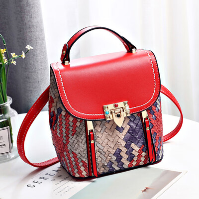 Baggage womens fashion use shoulder backpack in summer knitting inclined Handbag Shoulder Bag Korean version Baitao
Baggage womens fashion use shoulder backpack in summer knitting inclined Handbag Shoulder Bag Korean version Baitao