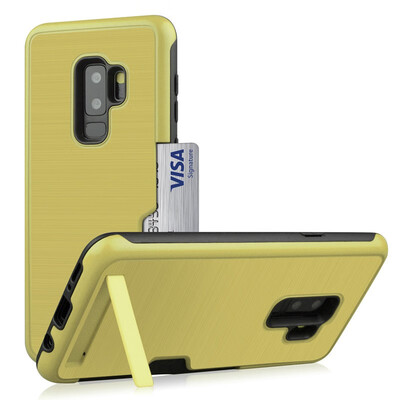 Bumper Case Samsung Galaxy S9 S9 Plus Card Holder Stand Cover Samsung SM G965FDS G9650DS G965F G965N G965W G965U Armor Case
Bumper Case Samsung Galaxy S9 S9 Plus Card Holder Stand Cover Samsung SM G965FDS G9650DS G965F G965N G965W G965U Armor Case