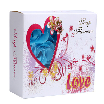 〖Follure〗Random Heart Scented Bath Body Petal Rose Flower Soap Wedding Decoration
