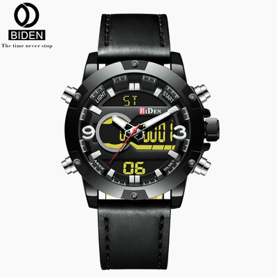 Biden BIDEN double movement multi-function LED quartz watch mens watch mens watch watch belt watch
Biden BIDEN double movement multi-function LED quartz watch mens watch mens watch watch belt watch