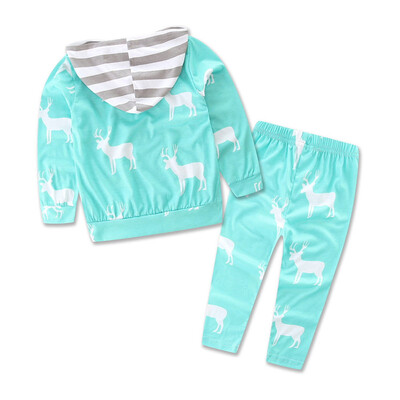 1Set Newborn Infant Baby Boy Girl Deer Print Hoodie TopsPants Outfits Clothes
1Set Newborn Infant Baby Boy Girl Deer Print Hoodie TopsPants Outfits Clothes