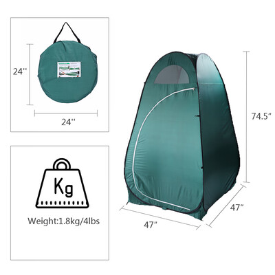 Portable Dressing Tent Privacy Shelter for Outdoor Camping Fishing Beach Shower Toilet
Portable Dressing Tent Privacy Shelter for Outdoor Camping Fishing Beach Shower Toilet