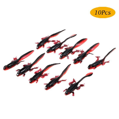 10Pcs Soft Fishing Baits 37g 8cm Fishy Frog Tadpole Lure Bionic Lifelike Lure with Fishy Smell Soft Imitation Fishing Bait
10Pcs Soft Fishing Baits 37g 8cm Fishy Frog Tadpole Lure Bionic Lifelike Lure with Fishy Smell Soft Imitation Fishing Bait