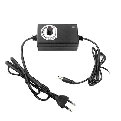 12V Adjustable Power Supply Adapter AC DC 3V - 12V 2A 24W Universal Charger Voltage Regulator Driver for Led-Strip EU-Plug
12V Adjustable Power Supply Adapter AC DC 3V - 12V 2A 24W Universal Charger Voltage Regulator Driver for Led-Strip EU-Plug