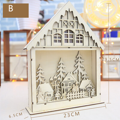 Tailored Christmas Table Decorations Led Luminous Cabins Wooden Ornaments Kids Gifts
Tailored Christmas Table Decorations Led Luminous Cabins Wooden Ornaments Kids Gifts