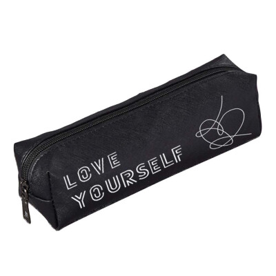 KPOP BTS LOVE YOURSELF Album Letters Print Pencil Case Stationery Bag Coin Purse Perfect Gift for Fans
KPOP BTS LOVE YOURSELF Album Letters Print Pencil Case Stationery Bag Coin Purse Perfect Gift for Fans