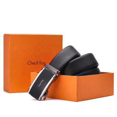 ChecKFlag first layer cowhide mens belt mens gift box leather business automatic buckle belt mens fashion tide casual pants with wild mens thick belt
ChecKFlag first layer cowhide mens belt mens gift box leather business automatic buckle belt mens fashion tide casual pants with wild mens thick belt