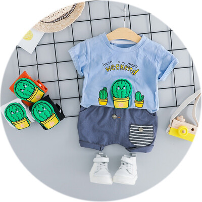 Toddler Baby Boy Clothes Set Cactus Printed Short Sleeve T-shirt Round Collar Casual TopsPants baby Clothing
Toddler Baby Boy Clothes Set Cactus Printed Short Sleeve T-shirt Round Collar Casual TopsPants baby Clothing