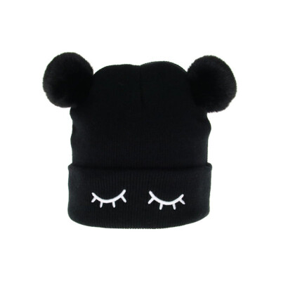 Hot Childrens Head Cap Girls Boys Cute Embroidery Double Ball Knitted Caps New Winter Kids Warm Hats Children Soft Hat
Hot Childrens Head Cap Girls Boys Cute Embroidery Double Ball Knitted Caps New Winter Kids Warm Hats Children Soft Hat