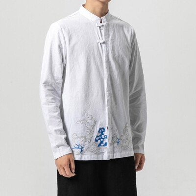 Toponeto Mens New Style Fashion stamped Long Sleeve Shirt Printed Long-Sleeved Blouse
Toponeto Mens New Style Fashion stamped Long Sleeve Shirt Printed Long-Sleeved Blouse