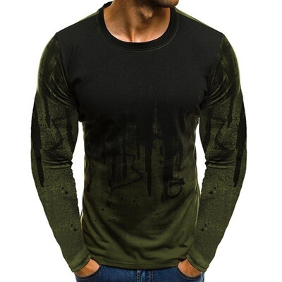 2019 Korean T-shirt Camouflage Printed Bottoming Shirt Fashion Slim T-shirt Mens Shirt -3XL
2019 Korean T-shirt Camouflage Printed Bottoming Shirt Fashion Slim T-shirt Mens Shirt -3XL