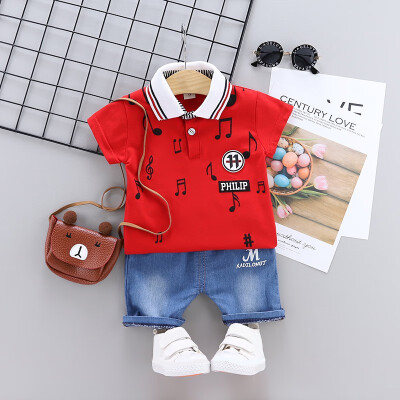Summer New Style Children Clothing Sets Baby Boys Lapel T shirtsShorts Pants Cartoon Suit Kids clothes
Summer New Style Children Clothing Sets Baby Boys Lapel T shirtsShorts Pants Cartoon Suit Kids clothes