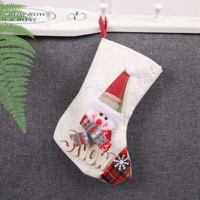 Christmas Stocking Gift Bag Snowman Reindeer Santa Claus Socks Natal Xmas Tree Candy Ornament Gifts Decorations New Year
Christmas Stocking Gift Bag Snowman Reindeer Santa Claus Socks Natal Xmas Tree Candy Ornament Gifts Decorations New Year