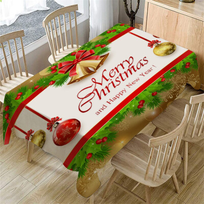 Gobestart Christmas Decoration Table Cloth Rectangular Tea Table Cover Dining Home Decor
Gobestart Christmas Decoration Table Cloth Rectangular Tea Table Cover Dining Home Decor