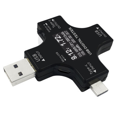 2 in 1 Type C USB Tester Power Meter Testers LCD Digital Multimeter Voltage Current Meter Instrument
2 in 1 Type C USB Tester Power Meter Testers LCD Digital Multimeter Voltage Current Meter Instrument
