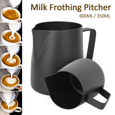 350ml600ml Non Stick Teflon Stainless Steel Coffee Milk Jug Stainless Steel Teflon Sparkling Milk Jug for Barista Set
350ml600ml Non Stick Teflon Stainless Steel Coffee Milk Jug Stainless Steel Teflon Sparkling Milk Jug for Barista Set