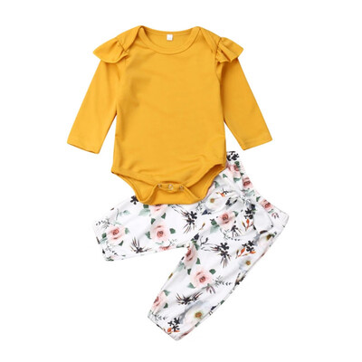 NEW 2Pcsset Autumn Baby Boy Girl Romper Set Casual Long Sleeve Cotton Romper Tops Floral Print Pants Outfits Set
NEW 2Pcsset Autumn Baby Boy Girl Romper Set Casual Long Sleeve Cotton Romper Tops Floral Print Pants Outfits Set
