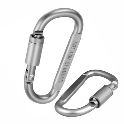 Carabiner Super Hard Aluminium Alloy Lightweight Safety Locking Hook Outdoor Backpack Key Ring Water Bottle Tent Rope Accessorie
Carabiner Super Hard Aluminium Alloy Lightweight Safety Locking Hook Outdoor Backpack Key Ring Water Bottle Tent Rope Accessorie
