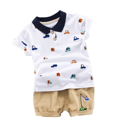 Summer Baby Boys Clothes Casual Short Sleeve Cartoon Car Print Tops T-shirtShorts Kid Clothes Sets
Summer Baby Boys Clothes Casual Short Sleeve Cartoon Car Print Tops T-shirtShorts Kid Clothes Sets