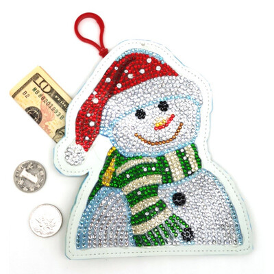 Christmas Themed DIY Diamond Painting Coin Purse Handmade Phone Charms Keychain Pendant Mosaic Making Supplies Kit
Christmas Themed DIY Diamond Painting Coin Purse Handmade Phone Charms Keychain Pendant Mosaic Making Supplies Kit