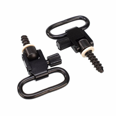 2 Pcs Professional Quick Detachable 1 Sling Swivel Hunt Accessories Kit Adapter Type Black
2 Pcs Professional Quick Detachable 1 Sling Swivel Hunt Accessories Kit Adapter Type Black