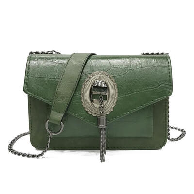 Women Alligator Leather Solid Color Messenger Bag Metal Tassel Flap Crossbody Shoulder Bag for Women 2019 New Fashion Handbag
Women Alligator Leather Solid Color Messenger Bag Metal Tassel Flap Crossbody Shoulder Bag for Women 2019 New Fashion Handbag
