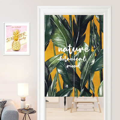 Toponeto Tropical Plant Curtain Fabric Partition Curtain Cloakroom Decorative Curtain
Toponeto Tropical Plant Curtain Fabric Partition Curtain Cloakroom Decorative Curtain