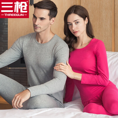 Three gun cotton Lycra men&women thermal underwear set Shu skin soft cotton Lycra round neck Slim men&women Qiuyi Qiuku set womens rose red
Three gun cotton Lycra men&women thermal underwear set Shu skin soft cotton Lycra round neck Slim men&women Qiuyi Qiuku set womens rose red