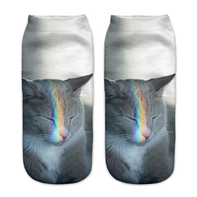 1Pair Women Low Cut Ankle Socks Funny Socks Cat Cartoon 3D Printing Socks Cotton Hosiery Printed Socks
1Pair Women Low Cut Ankle Socks Funny Socks Cat Cartoon 3D Printing Socks Cotton Hosiery Printed Socks
