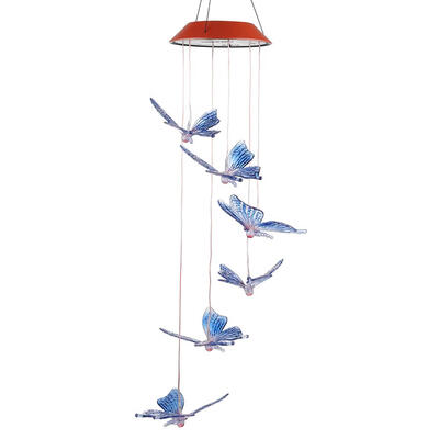 Color-Changing LED Solar Wind Chime Light Outdoor Hanging Wind Bell Decorative Lamp for Patio Garden Home Decor
Color-Changing LED Solar Wind Chime Light Outdoor Hanging Wind Bell Decorative Lamp for Patio Garden Home Decor