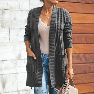 Tailored Women Winter Knitwear Blouse Long Sleeve Pocket Ladies Outwear Overcoat Coats
Tailored Women Winter Knitwear Blouse Long Sleeve Pocket Ladies Outwear Overcoat Coats