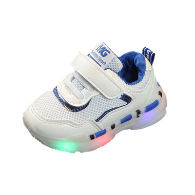 New Anti-slip Soft Sole Sneakers Walkers Baby Boys Girls Breathable Anti-Slip LED Sneakers Toddler Soft Soled Walkers Shoes
New Anti-slip Soft Sole Sneakers Walkers Baby Boys Girls Breathable Anti-Slip LED Sneakers Toddler Soft Soled Walkers Shoes