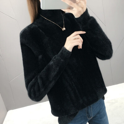 Womens Turtleneck Sweater Pullover New Turtleneck Long-sleeved Fashion Trend Solid Color Womens Sweater
Womens Turtleneck Sweater Pullover New Turtleneck Long-sleeved Fashion Trend Solid Color Womens Sweater