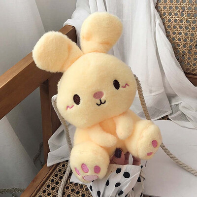 Tailored Ladies Cartoon Rabbit Doll Messenger Bag Creative Girl Cute Shoulder Phone Bag
Tailored Ladies Cartoon Rabbit Doll Messenger Bag Creative Girl Cute Shoulder Phone Bag