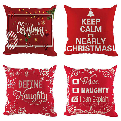 Siaonvr 4Pcs Christmas Pillow Cover Pillowcases Decorative Sofa Cushion Cover Decoration
Siaonvr 4Pcs Christmas Pillow Cover Pillowcases Decorative Sofa Cushion Cover Decoration