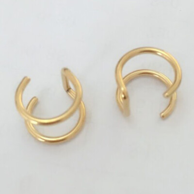 Titanium Steel Ear Cuff Helix Cartilage Ear Ring Fake Clip On Cuff Wrap Upper Closure Ring Medical Steel Punk Ear Clip Earring
Titanium Steel Ear Cuff Helix Cartilage Ear Ring Fake Clip On Cuff Wrap Upper Closure Ring Medical Steel Punk Ear Clip Earring