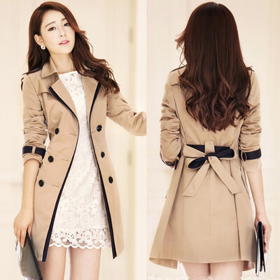 Toponeto Fashion Women Winter Autume Buttons Back Bow Bandgae Windbreaker Jacket Coat
Toponeto Fashion Women Winter Autume Buttons Back Bow Bandgae Windbreaker Jacket Coat
