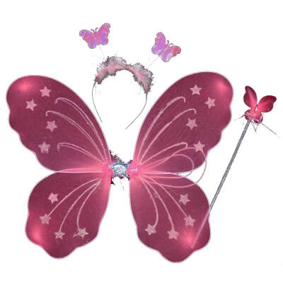 WEIXINBUY 3pcsSet Girl Fairy Princess Christmas Costume Butterfly Wing Wand Headband
WEIXINBUY 3pcsSet Girl Fairy Princess Christmas Costume Butterfly Wing Wand Headband